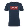 LEVI'S ® Póló 'Graphic Set In Neck'  tengerészkék / piros / fehér