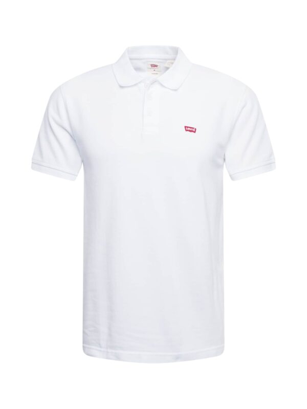 LEVI'S ® Póló 'Housemark Polo'  tűzpiros / fehér-hu