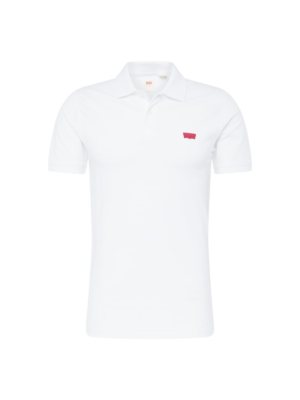 LEVI'S ® Póló 'Housemark'  vörösáfonya / fehér-Ár