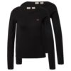 LEVI'S ® Póló 'Long Sleeve 2 Pack Tee'  piros / fekete / fehér-hu