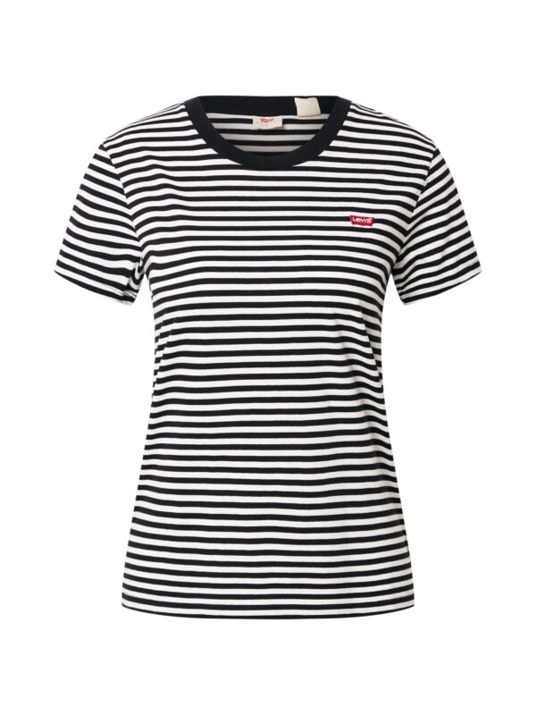 LEVI'S ® Póló 'Perfect Tee'  piros / fekete / fehér