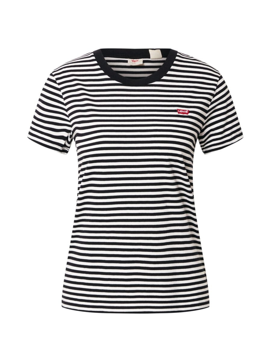 LEVI'S ® Póló 'Perfect Tee'  piros / fekete / fehér