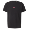 LEVI'S ® Póló 'Relaxed Baby Tab Short Sleeve Tee'  piros / fekete-Hungary