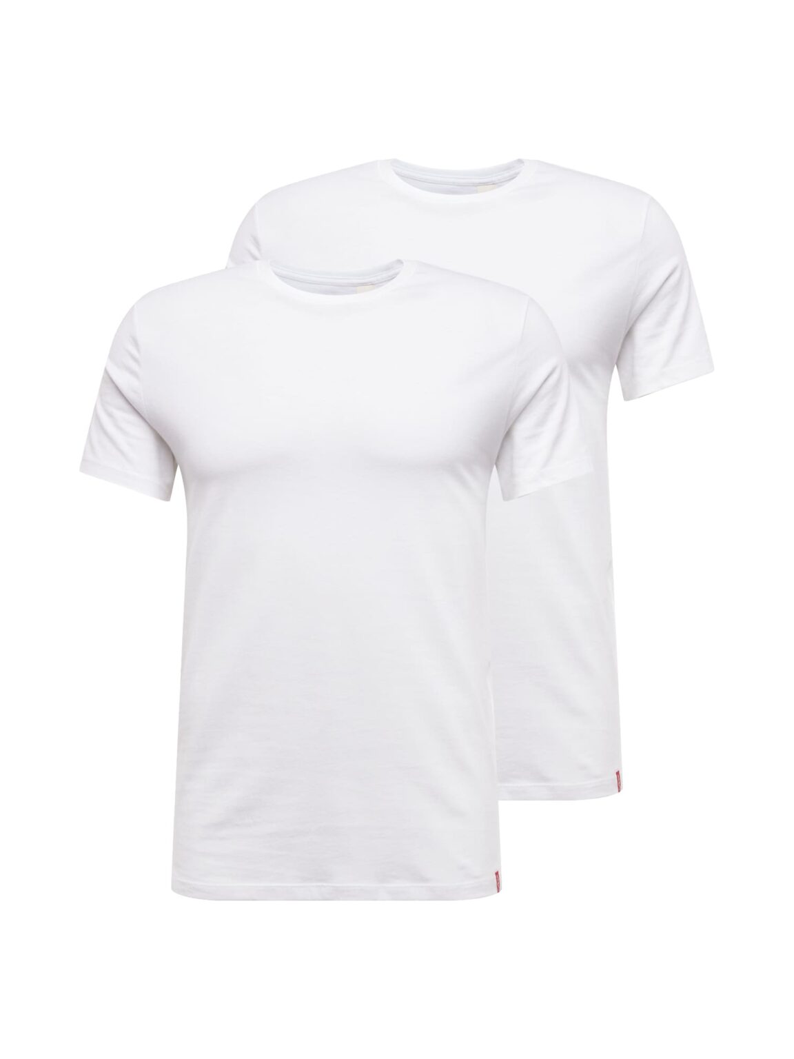 LEVI'S ® Póló 'Slim 2 Pack Crewneck '  fehér