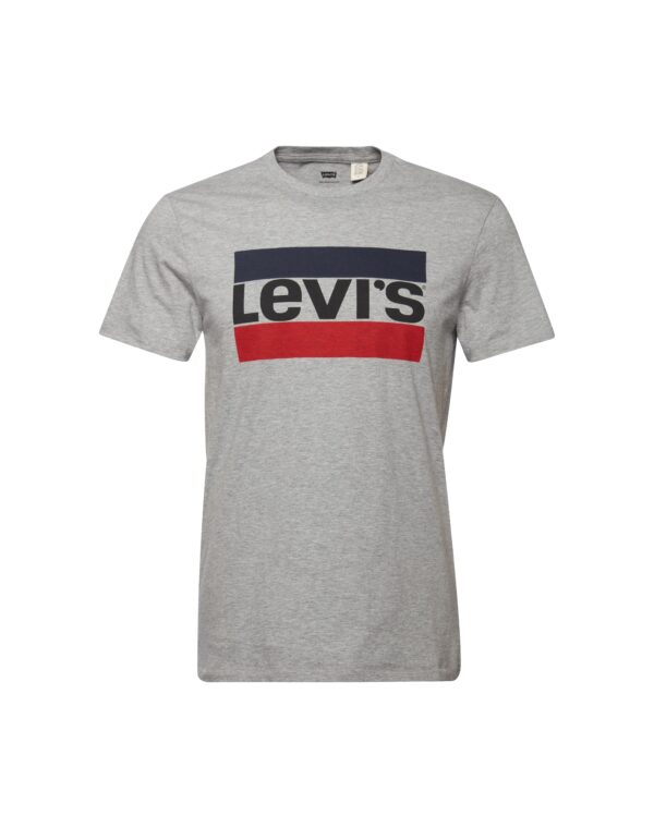 LEVI'S ® Póló 'Sportswear Logo Graphic'  kék / szürke melír / piros