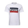 LEVI'S ® Póló 'Sportswear Logo Graphic'  tengerészkék / kárminvörös / fekete / fehér
