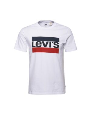LEVI'S ® Póló 'Sportswear Logo Graphic'  tengerészkék / kárminvörös / fekete / fehér