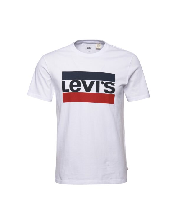 LEVI'S ® Póló 'Sportswear Logo Graphic'  tengerészkék / kárminvörös / fekete / fehér