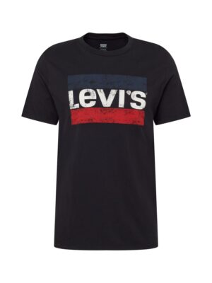 LEVI'S ® Póló 'Sportswear Logo Graphic'  tengerészkék / sötétvörös / fekete / fehér-hu