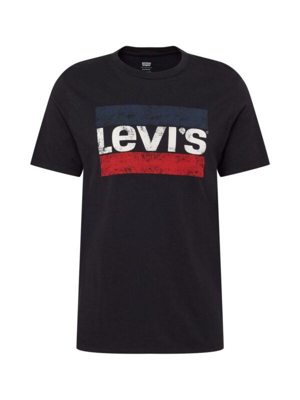 LEVI'S ® Póló 'Sportswear Logo Graphic'  tengerészkék / sötétvörös / fekete / fehér-hu