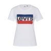LEVI'S ® Póló 'The Perfect Tee'  kék / piros / fekete / fehér