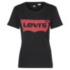 LEVI'S ® Póló 'The Perfect'  piros / fekete