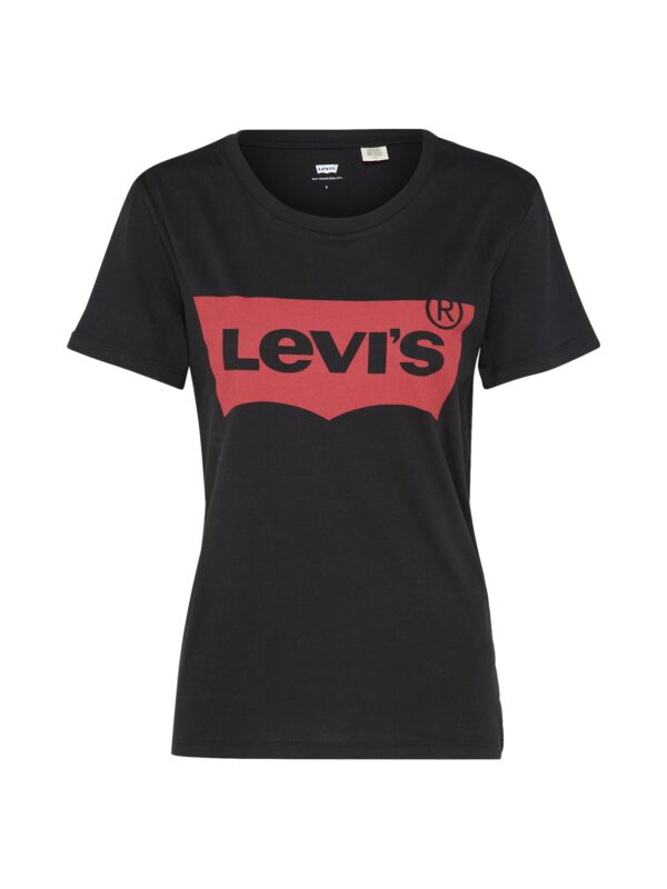LEVI'S ® Póló 'The Perfect'  piros / fekete