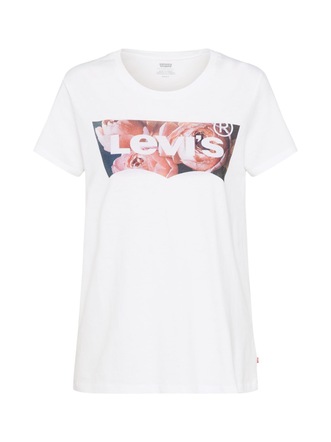 LEVI'S ® Póló 'The Perfect'  rózsaszín / fáradt rózsaszín / fekete / fehér