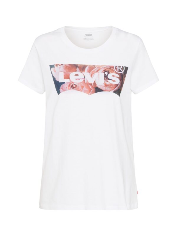 LEVI'S ® Póló 'The Perfect'  rózsaszín / fáradt rózsaszín / fekete / fehér