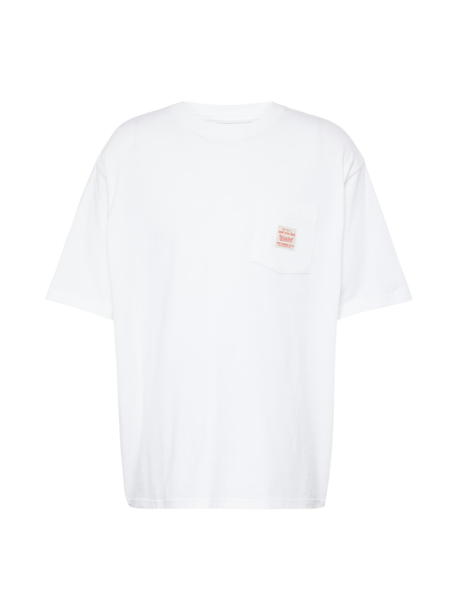 LEVI'S ® Póló 'Workwear Tee'  piros / fehér-Ár