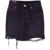 LEVI'S ® Szoknyák 'Deconstructed Skirt'  fekete farmer