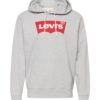 LEVI'S ® Tréning póló  szürke melír / piros / fehér-hu