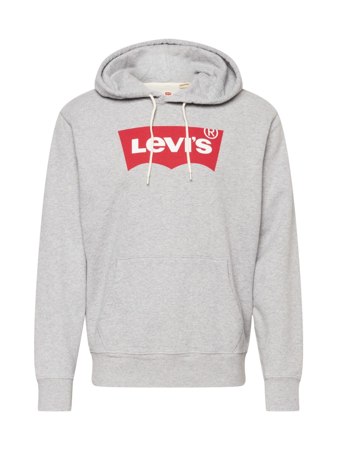 LEVI'S ® Tréning póló  szürke melír / piros / fehér-hu