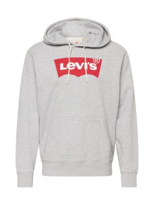 LEVI'S ® Tréning póló  szürke melír / piros / fehér-hu