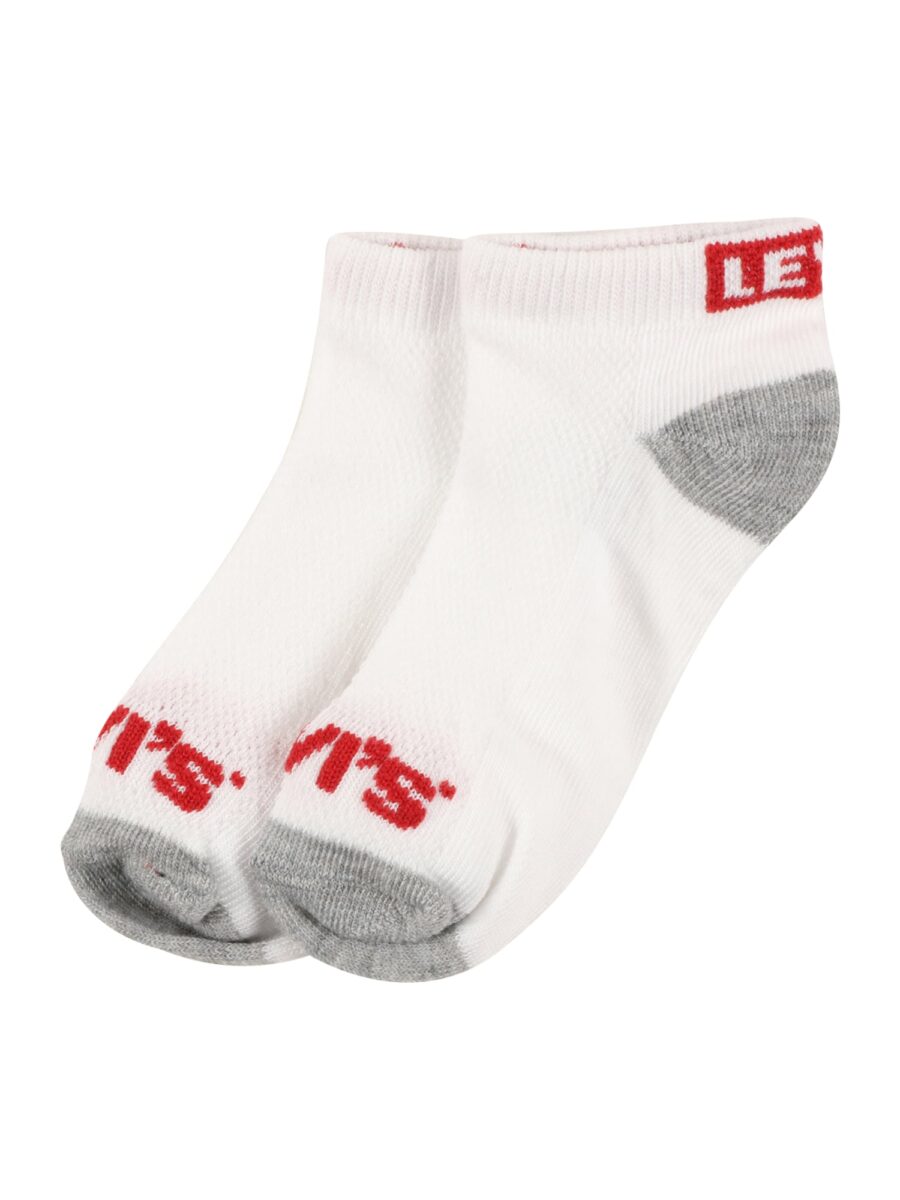 LEVI'S ® Zokni  szürke melír / piros / fehér-hu