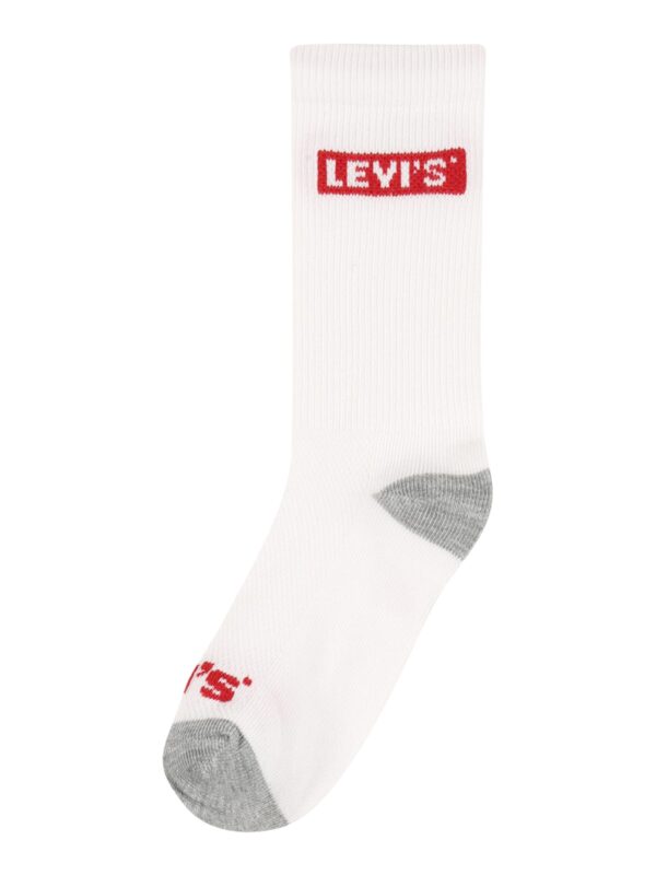 LEVI'S ® Zokni  szürke melír / piros / fehér-hu
