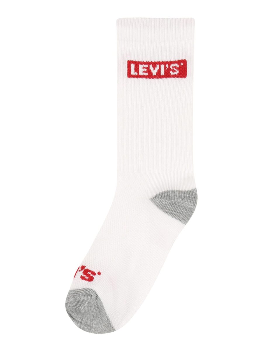 LEVI'S ® Zokni  szürke melír / piros / fehér-hu
