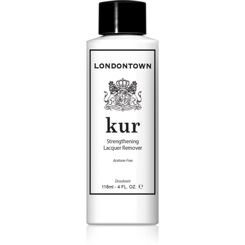 LONDONTOWN Kur Strengthening Lacquer Remover körömlakklemosó 118 ml-Ár