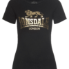 LONSDALE Póló 'Bantry'  arany / fekete-Hungary