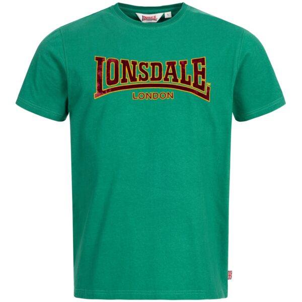 LONSDALE Póló 'CLASSIC'  sárga / zöld / piros-hu