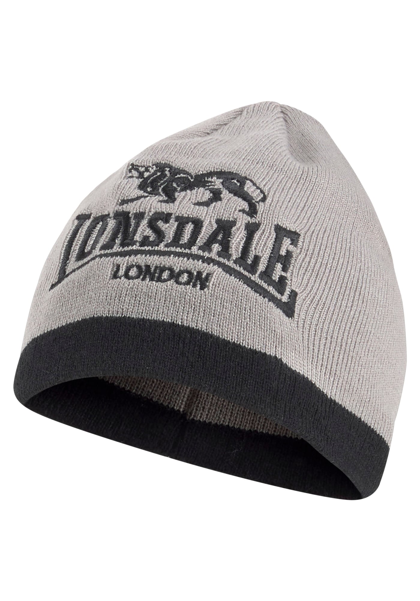 LONSDALE Sapka  szürke / fekete-Hungary