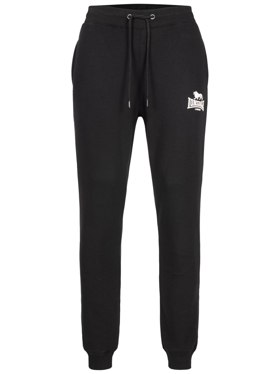 LONSDALE Sportnadrágok 'Pilsdon'  fekete / fehér-Ár