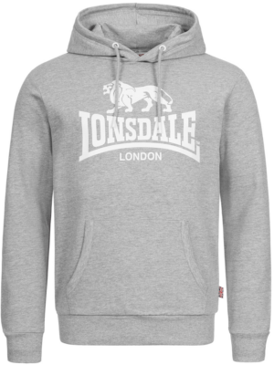 LONSDALE Tréning póló 'Fremington'  szürke / fehér-Ár