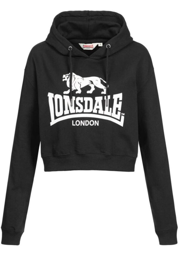 LONSDALE Tréning póló 'Roxeth'  fekete / fehér
