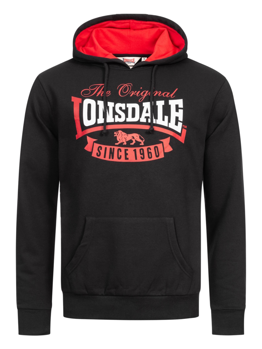 LONSDALE Tréning póló 'Stotfield'  rózsaszín / fekete / fehér-Ár