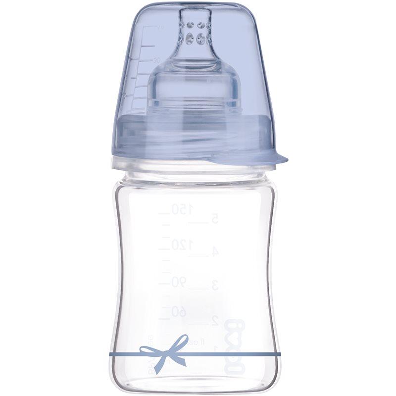 LOVI Baby Shower Boy cumisüveg Glass 150 ml-Ár