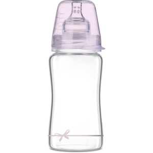 LOVI Baby Shower Girl cumisüveg Glass 250 ml-Ár