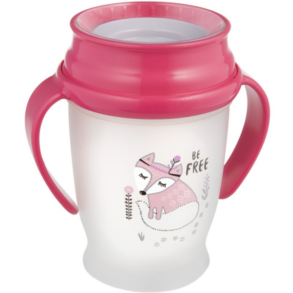 LOVI Indian Summer Junior 360° bögre fogantyúval 9+ m Girl 250 ml-Ár