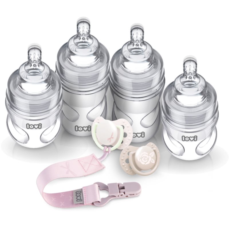 LOVI Newborn Starter Set Girl ajándékszett újszülötteknek-Ár