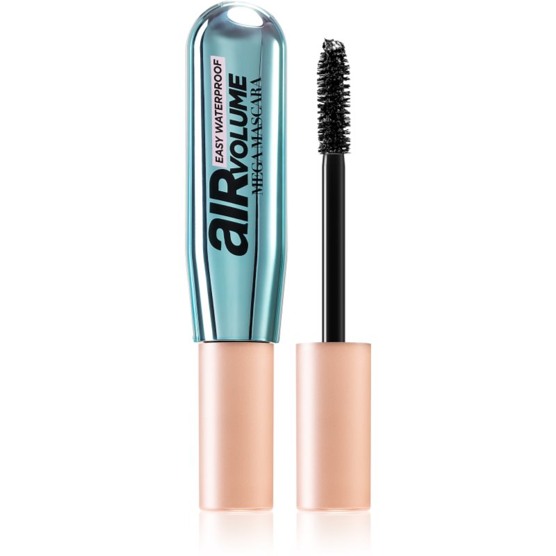 L’Oréal Paris Air Volume Mega Mascara vízálló göndörítő és nagyobbító szempillaspirál árnyalat Black 7