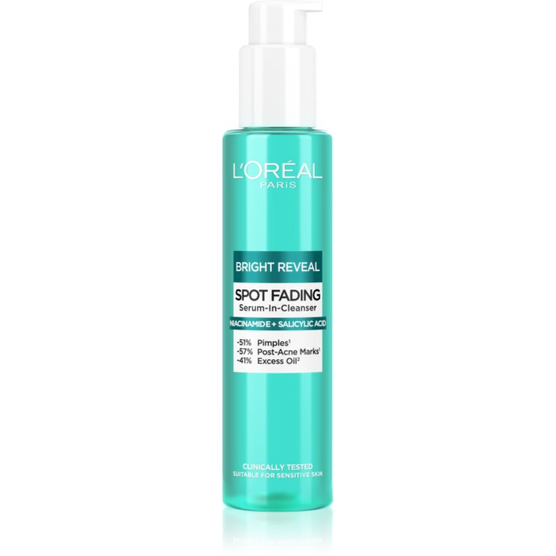 L’Oréal Paris Bright Reveal tisztító gél a pigment foltok ellen 150 ml-Ár