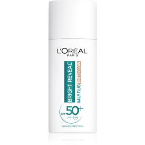 L’Oréal Paris Bright Reveal világosító tonizáló fluid a sötét foltok ellen SPF 50+ 50 ml