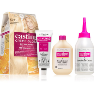 L’Oréal Paris Casting Creme Gloss fokozatosan kimosható hajszínező krém árnyalat 1010 Marzipan 1 db-Eredeti
