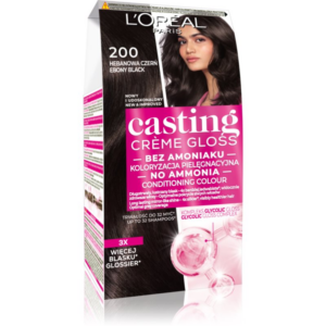 L’Oréal Paris Casting Creme Gloss hajfesték árnyalat 200 Ebony Black 1 db-ár