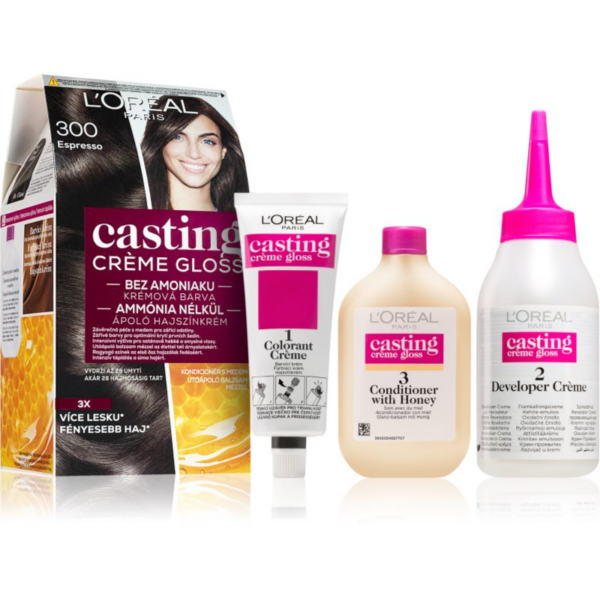 L’Oréal Paris Casting Creme Gloss hajfesték árnyalat 300 Espresso 1 db-Eredeti