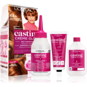 L’Oréal Paris Casting Creme Gloss hajfesték árnyalat 634 Miel Marron 1 db