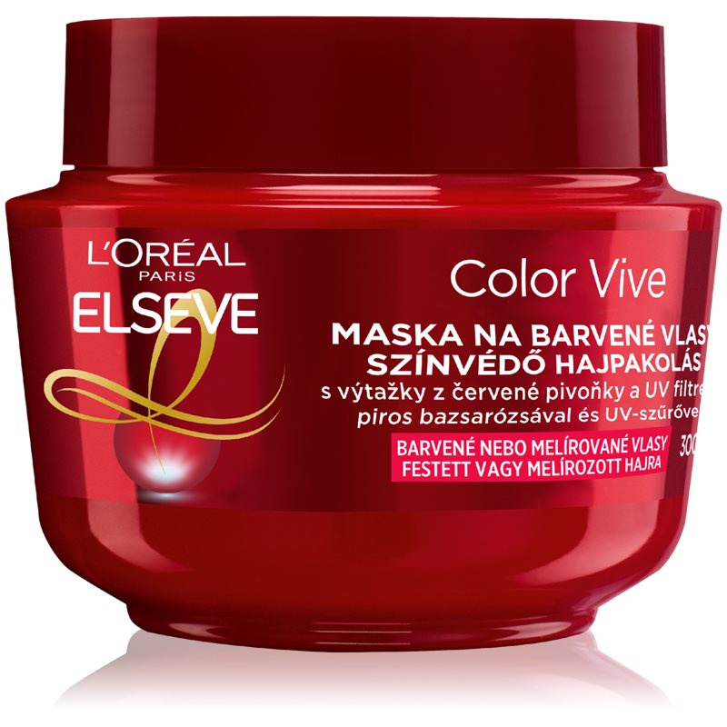 L’Oréal Paris Elseve Color-Vive maszk festett hajra 300 ml