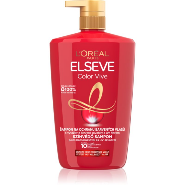 L’Oréal Paris Elseve Color-Vive sampon festett hajra 1000 ml-Ár