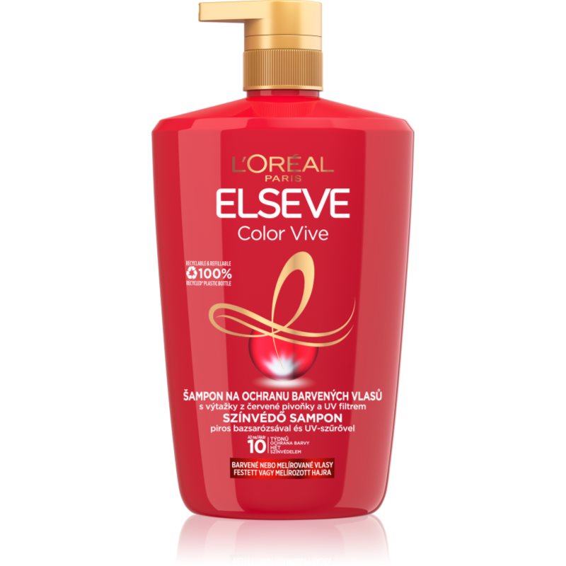 L’Oréal Paris Elseve Color-Vive sampon festett hajra 1000 ml-Ár
