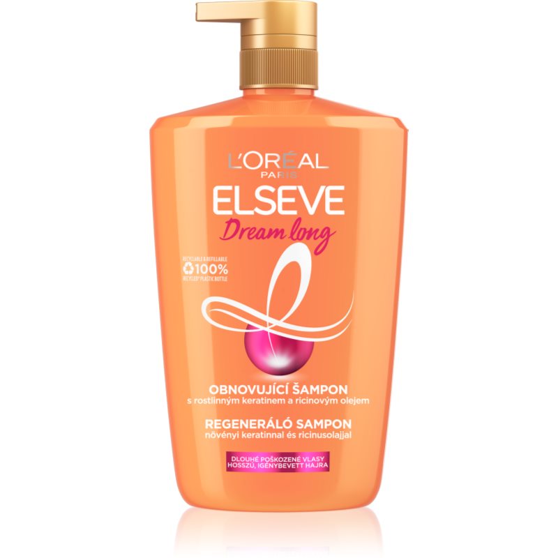 L’Oréal Paris Elseve Dream Long megújító sampon pumpás 1000 ml-Ár